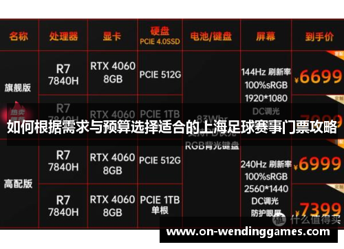 如何根据需求与预算选择适合的上海足球赛事门票攻略