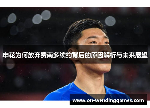 申花为何放弃费南多续约背后的原因解析与未来展望